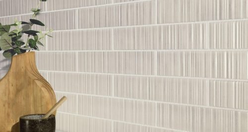 Vibrant Porcelain Tile Installed